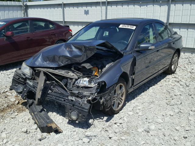 YV1RS592872633177 - 2007 VOLVO S60 2.5T GRAY photo 2