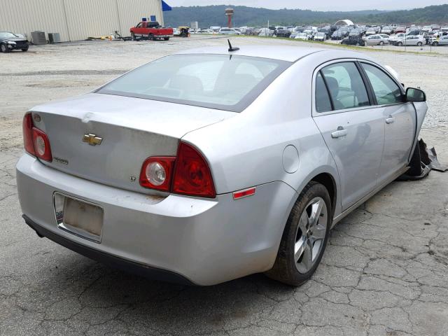 1G1ZH57B99F168193 - 2009 CHEVROLET MALIBU 1LT 银色 照片 4
