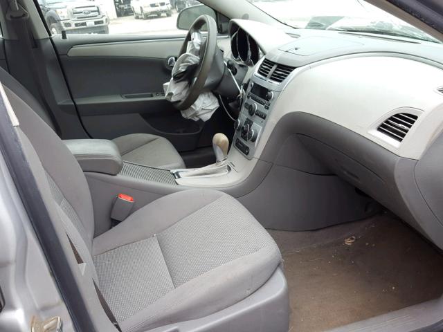 1G1ZH57B99F168193 - 2009 CHEVROLET MALIBU 1LT 银色 照片 5
