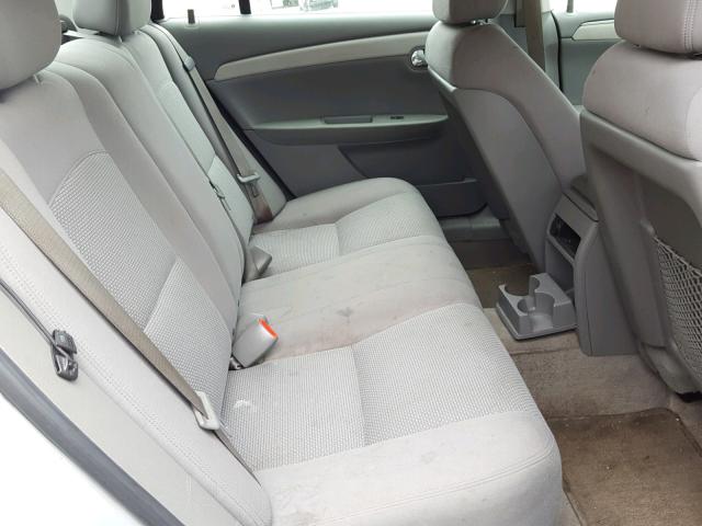 1G1ZH57B99F168193 - 2009 CHEVROLET MALIBU 1LT 银色 照片 6