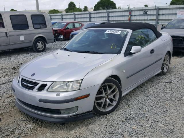 YS3FH79Y746006538 - 2004 SAAB 9-3 AERO GRAY photo 2