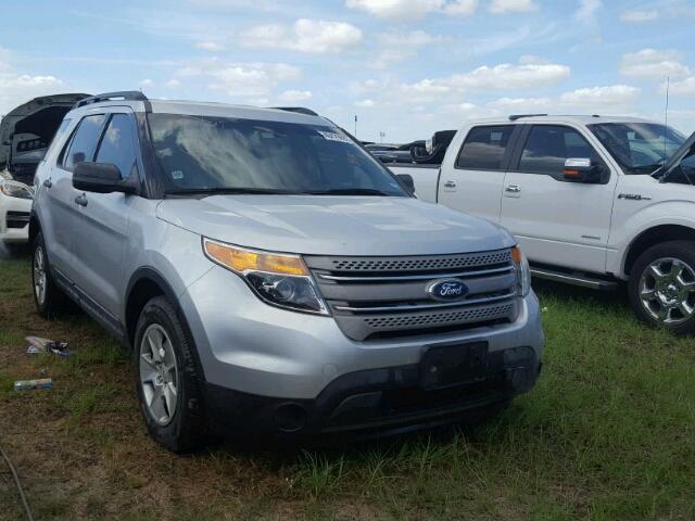 1FM5K7B84EGB51431 - 2014 FORD EXPLORER SILVER photo 1