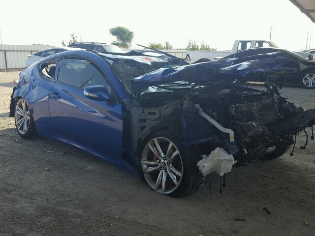 KMHHU6KH5CU069692 - 2012 HYUNDAI GENESIS CO BLUE photo 1