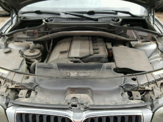 WBXPA93445WD13271 - 2005 BMW X3 3.0I GRAY photo 7