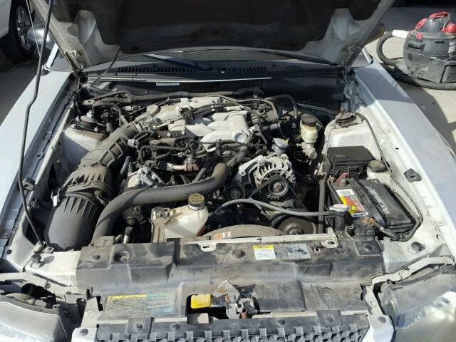 1FAFP44644F216101 - 2004 FORD MUSTANG SILVER photo 7