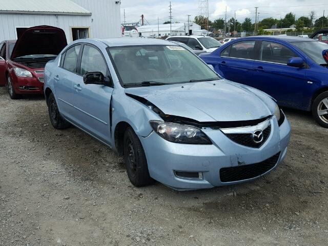 JM1BK12F871773801 - 2007 MAZDA 3 BLUE photo 1