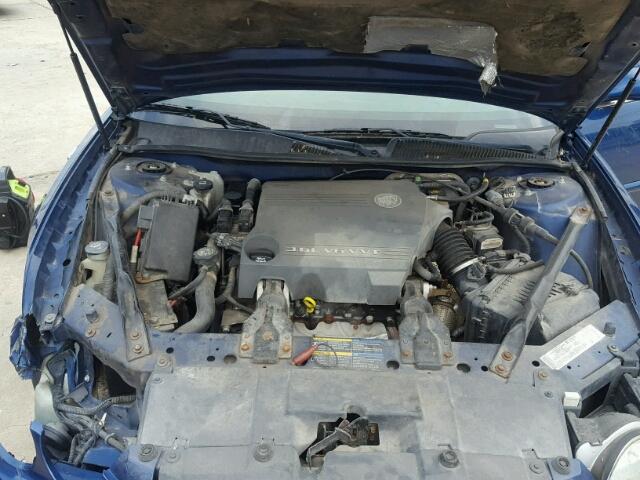 2G4WE537351290128 - 2005 BUICK LACROSSE C BLUE photo 7