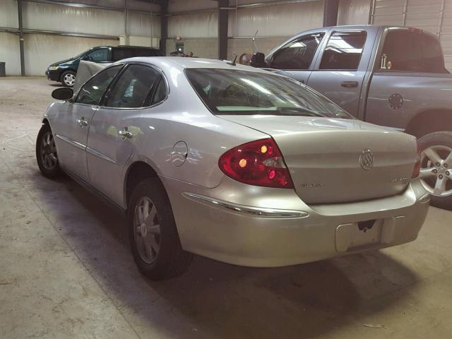 2G4WC582481342325 - 2008 BUICK LACROSSE C SILVER photo 3