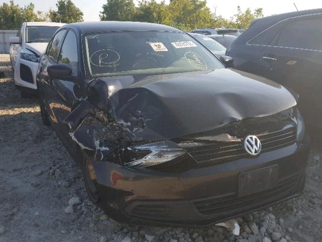 3VW1K7AJ1BM375598 - 2011 VOLKSWAGEN JETTA BASE 黑色 照片 1