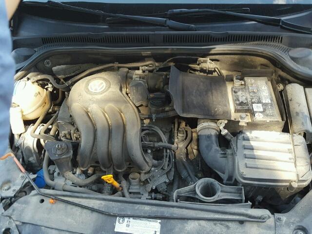 3VW1K7AJ1BM375598 - 2011 VOLKSWAGEN JETTA BASE 黑色 照片 7