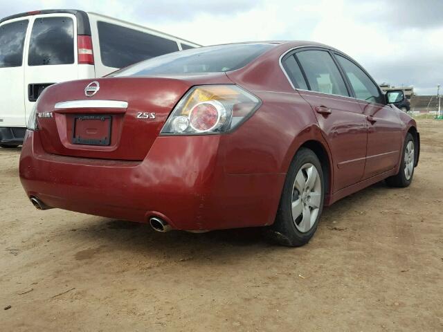 1N4AL21E88C148530 - 2008 NISSAN ALTIMA RED photo 4