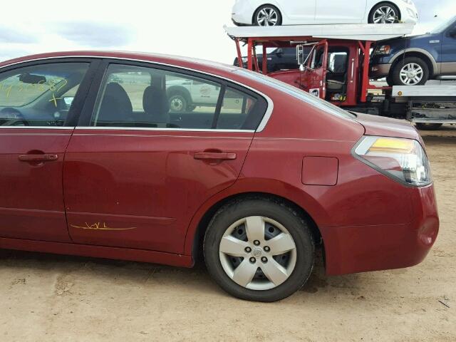 1N4AL21E88C148530 - 2008 NISSAN ALTIMA RED photo 9