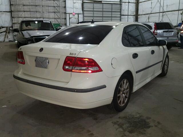 YS3FD49Y751022926 - 2005 SAAB 9-3 ARC WHITE photo 4