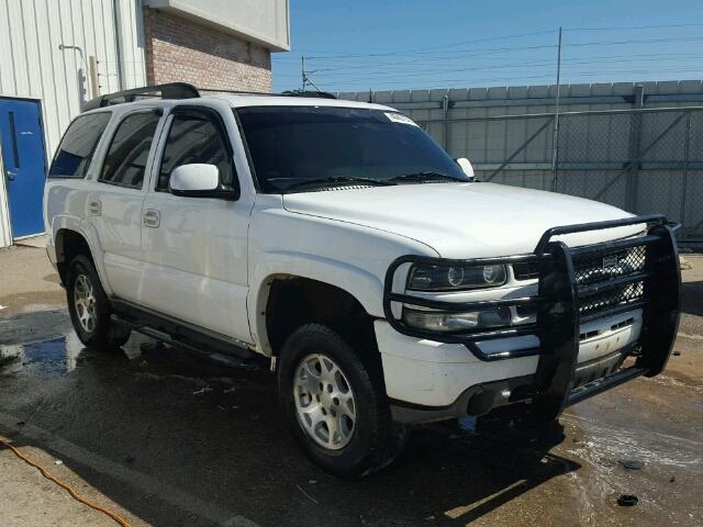 1GNEK13Z52R149378 - 2002 CHEVROLET TAHOE WHITE photo 1