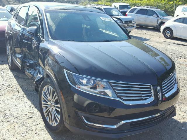 2LMPJ8LR8HBL18141 - 2017 LINCOLN MKX RESERV BLACK photo 1