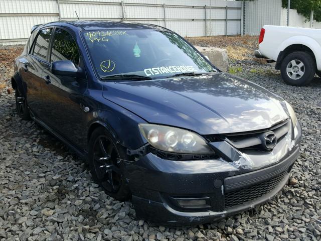 JM1BK34L581118950 - 2008 MAZDA SPEED 3 GREEN photo 1