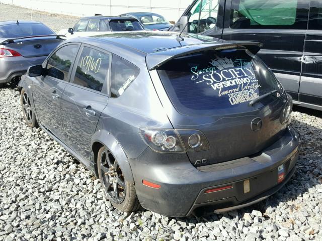 JM1BK34L581118950 - 2008 MAZDA SPEED 3 GREEN photo 3