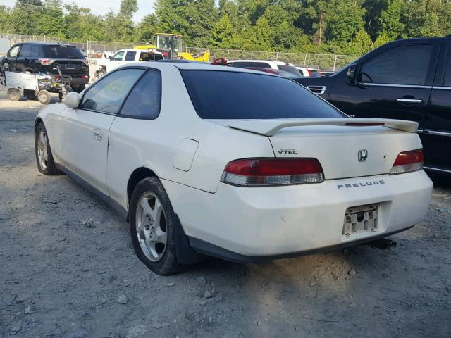 JHMBB6246XC001702 - 1999 HONDA PRELUDE WHITE photo 3