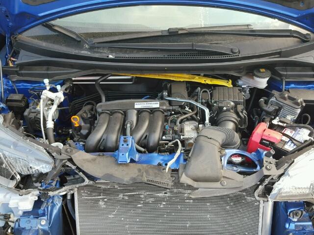 JHMGK5H5XHS017067 - 2017 HONDA FIT LX أزرق صورة 7