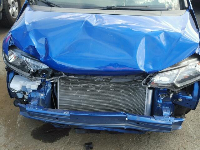 JHMGK5H5XHS017067 - 2017 HONDA FIT LX أزرق صورة 9