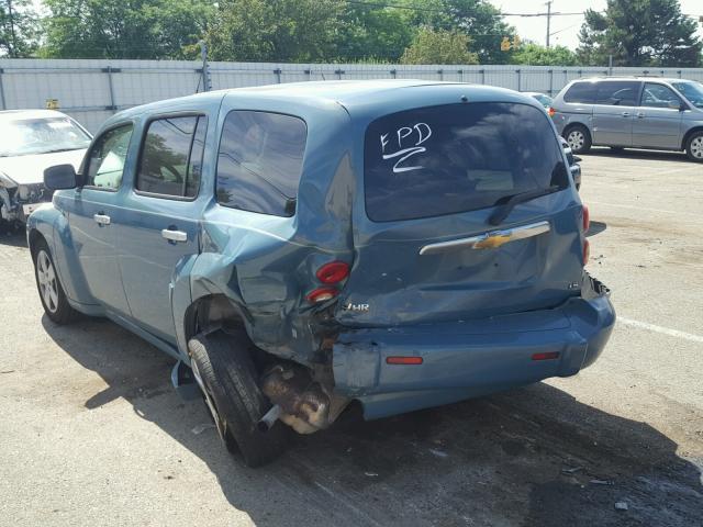 3GNDA13D47S547432 - 2007 CHEVROLET HHR LS Dəniz mavisi foto 3