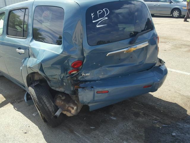 3GNDA13D47S547432 - 2007 CHEVROLET HHR LS Dəniz mavisi foto 9