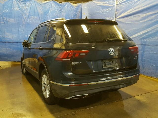 3VV2B7AX6JM130369 - 2018 VOLKSWAGEN TIGUAN SE Schwarz Foto 3