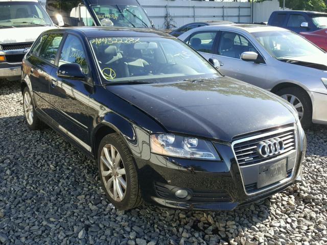 WAUKF78P59A006642 - 2009 AUDI A3 2.0T QU BLACK photo 1