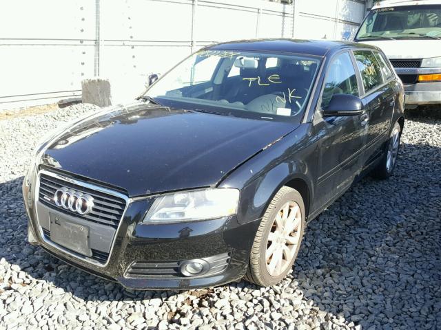 WAUKF78P59A006642 - 2009 AUDI A3 2.0T QU BLACK photo 2