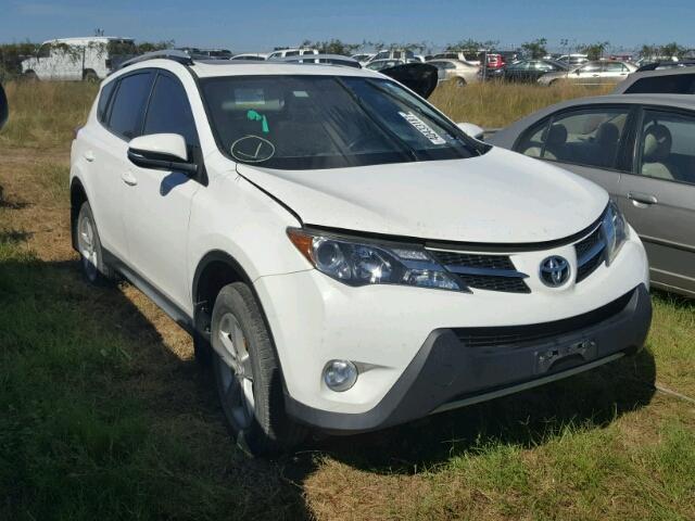 JTMWFREV9EJ009072 - 2014 TOYOTA RAV4 WHITE photo 1