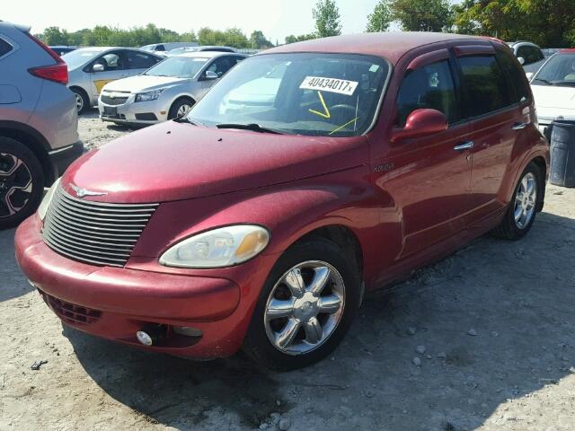 3C8FY68B52T388679 - 2002 CHRYSLER PT CRUISER BURGUNDY photo 2