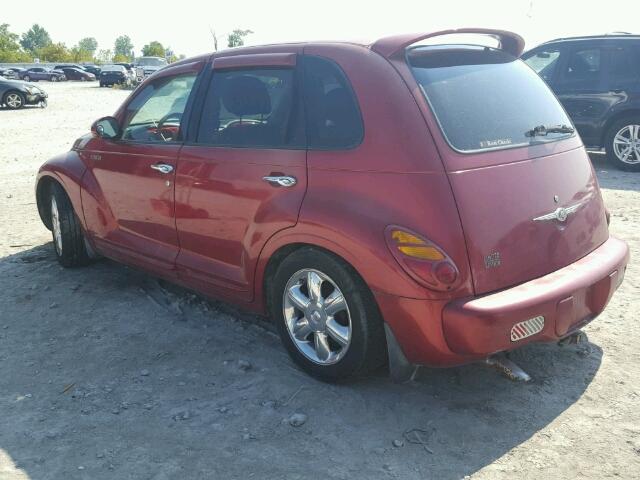 3C8FY68B52T388679 - 2002 CHRYSLER PT CRUISER BURGUNDY photo 3