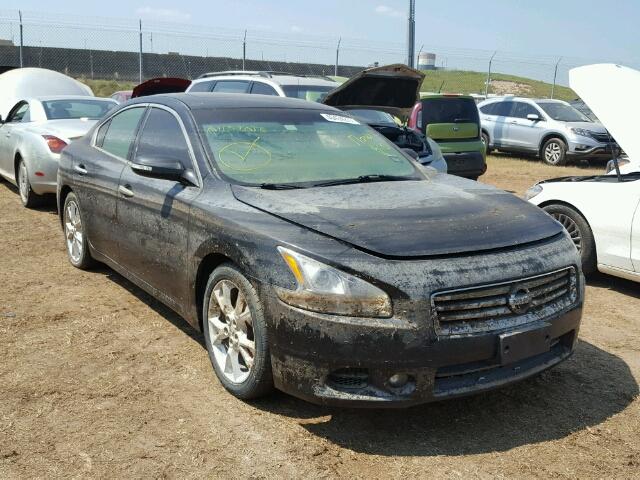 1N4AA5AP0CC863450 - 2012 NISSAN MAXIMA BLACK photo 1