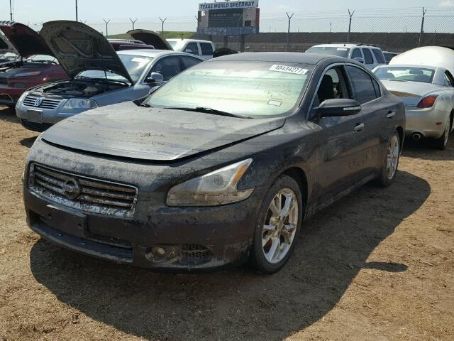 1N4AA5AP0CC863450 - 2012 NISSAN MAXIMA BLACK photo 2