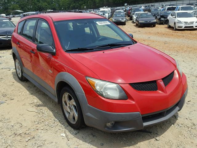 5Y2SL62854Z468779 - 2004 PONTIAC VIBE RED photo 1