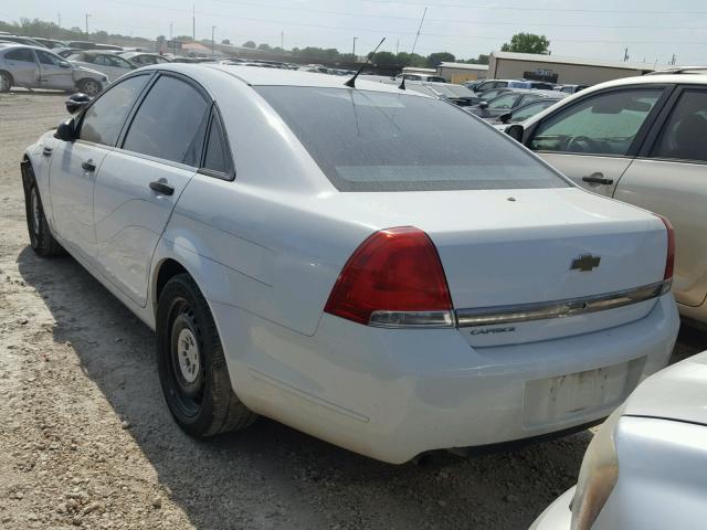 6G1MK5T22BL562971 - 2011 CHEVROLET CAPRICE PO WHITE photo 3