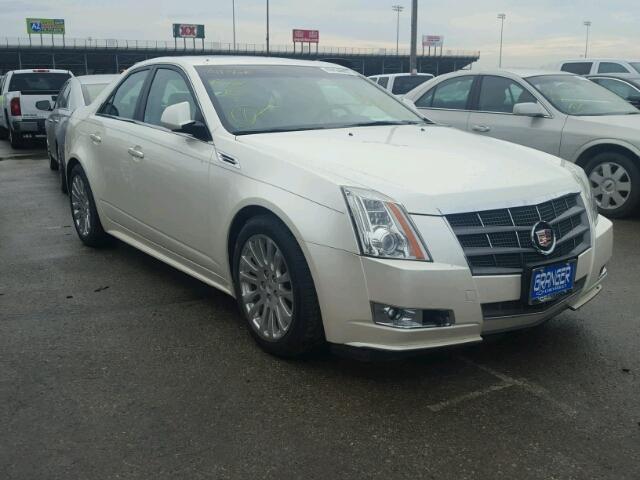 1G6DP5EV2A0104671 - 2010 CADILLAC CTS WHITE photo 1