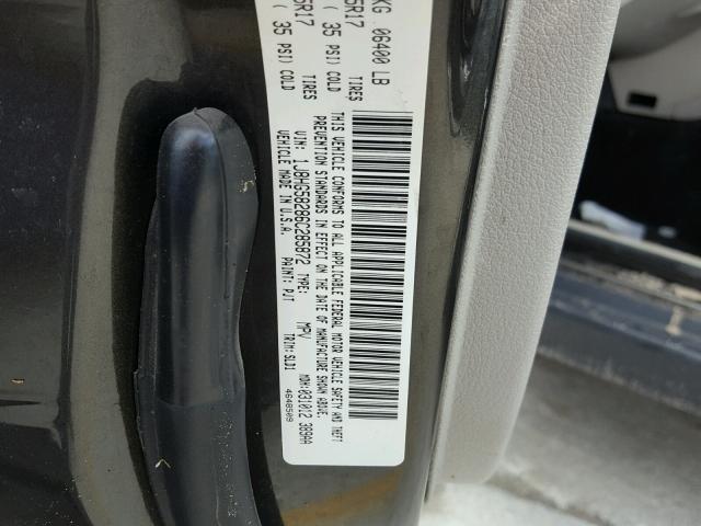 1J8HG58286C285872 - 2006 JEEP COMMANDER GRAY photo 10