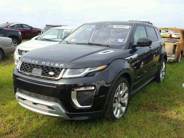 SALVE2BGXGH144463 - 2016 LAND ROVER RANGE ROVE BLACK photo 2