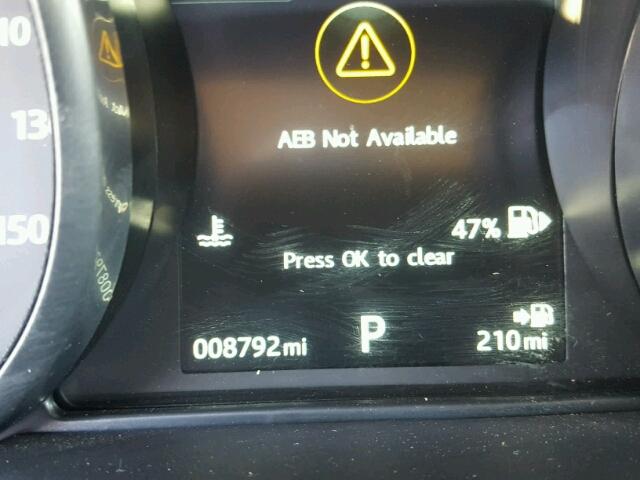 SALVE2BGXGH144463 - 2016 LAND ROVER RANGE ROVE BLACK photo 8