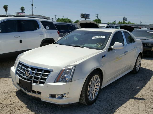 1G6DK5E34D0122316 - 2013 CADILLAC CTS PERFOR თეთრი ფოტო 2