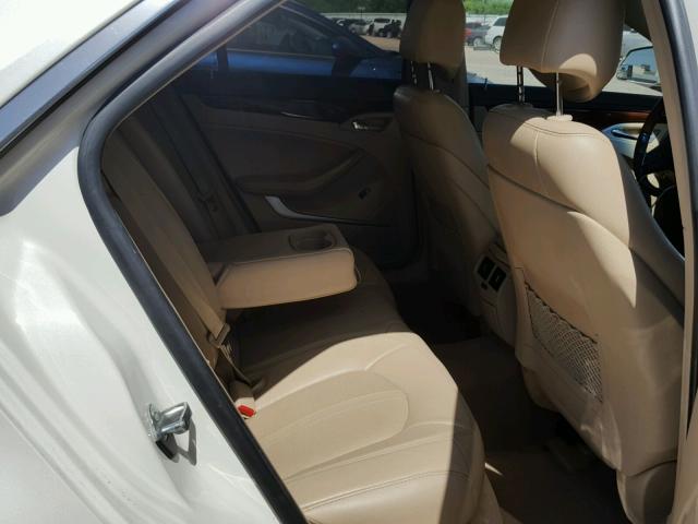 1G6DK5E34D0122316 - 2013 CADILLAC CTS PERFOR თეთრი ფოტო 6