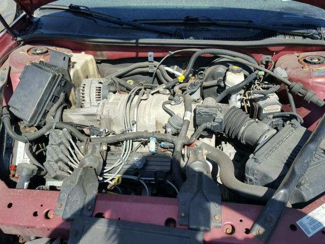 2G2WR524741131423 - 2004 PONTIAC GRAND PRIX RED photo 7