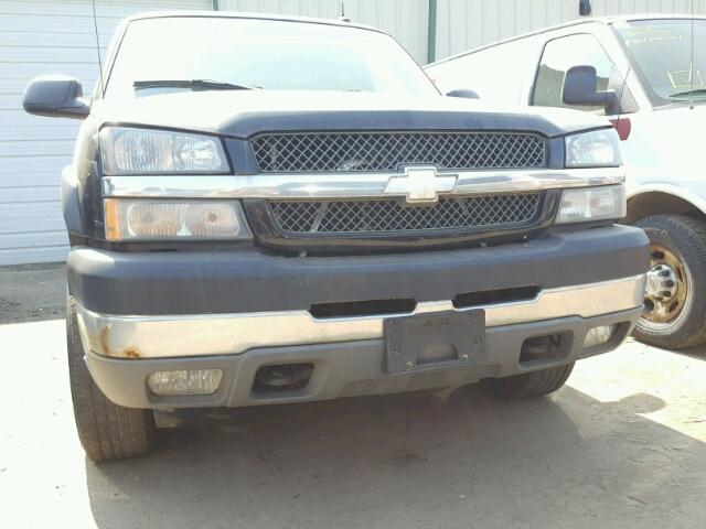 1GCHK29U63E200936 - 2003 CHEVROLET SILVERADO BLACK photo 9