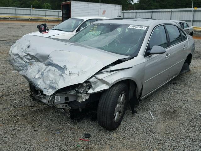 2G1WT58K079124119 - 2007 CHEVROLET IMPALA GRAY photo 2