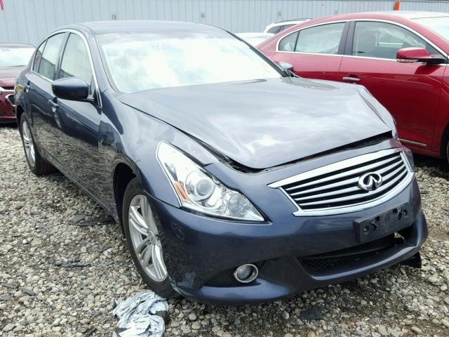 JN1CV6AR9BM411099 - 2011 INFINITI G37 BLUE photo 1