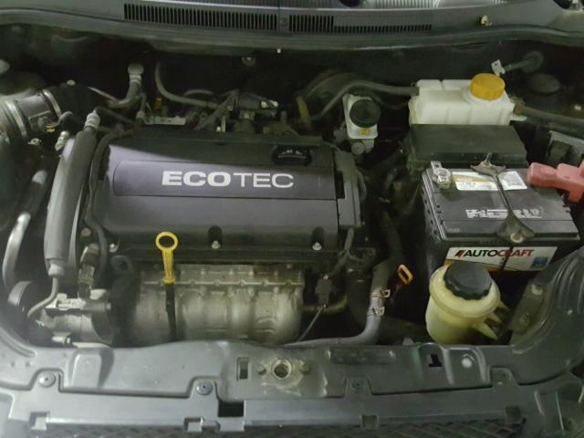 KL1TD5DE4AB135533 - 2010 CHEVROLET AVEO LS BLACK photo 7