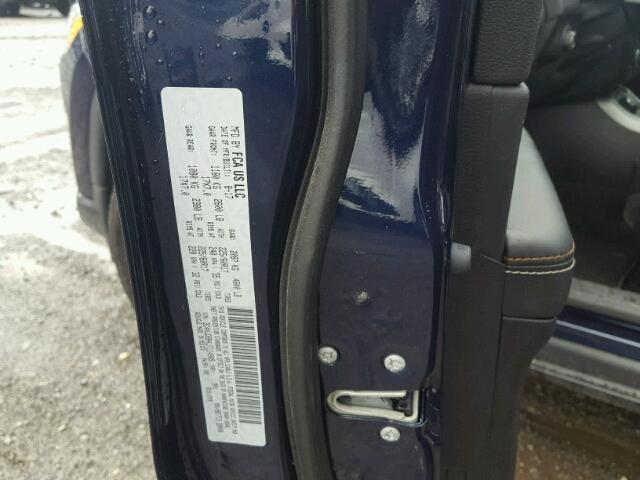 3C4NJDBB4JT114905 - 2018 JEEP COMPASS LA 蓝色 照片 10