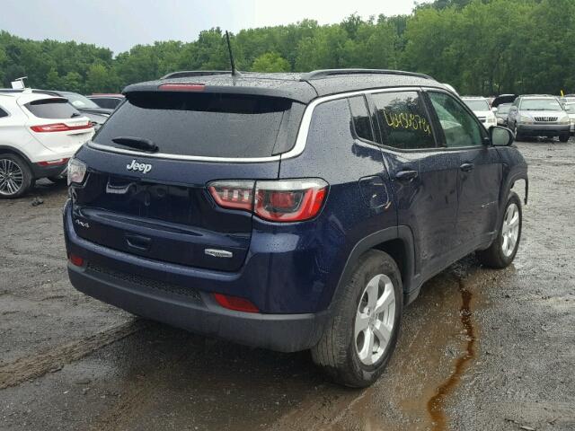 3C4NJDBB4JT114905 - 2018 JEEP COMPASS LA 蓝色 照片 4