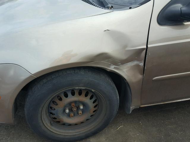 1P3ES46C7YD501173 - 2000 PLYMOUTH NEON BASE 棕色 照片 9